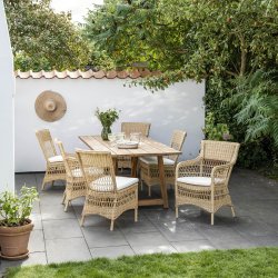 SIKA DESIGN MARIE EXTERIOR HAVESTOL NATURAL M/ ARMLN INKL A/B FARVE /HYNDE - 87