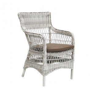 Sika Design Kurvestol m/arml�n - vintage white