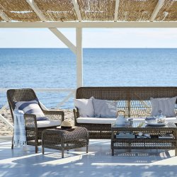 SIKA DESIGN DAWN EXTERIOR LOUNGESTOL ANTIK INKL/ B - HYNDE - 95