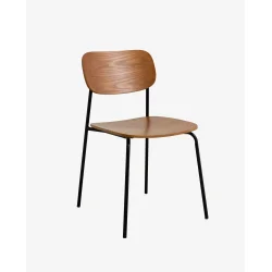 NORDAL ESA SPISEBORDSSTOL BRUN - 76