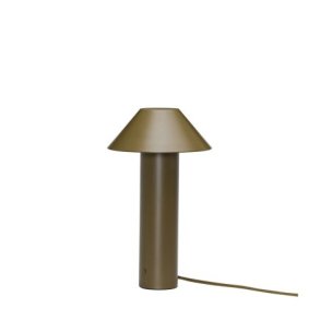 HUBSCH TOWER BORDLAMPE M�RKEGR�N - 19�