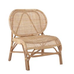BLOOMINGVILLE ROSEN LOUNGESTOL RATTAN NATUR - 90