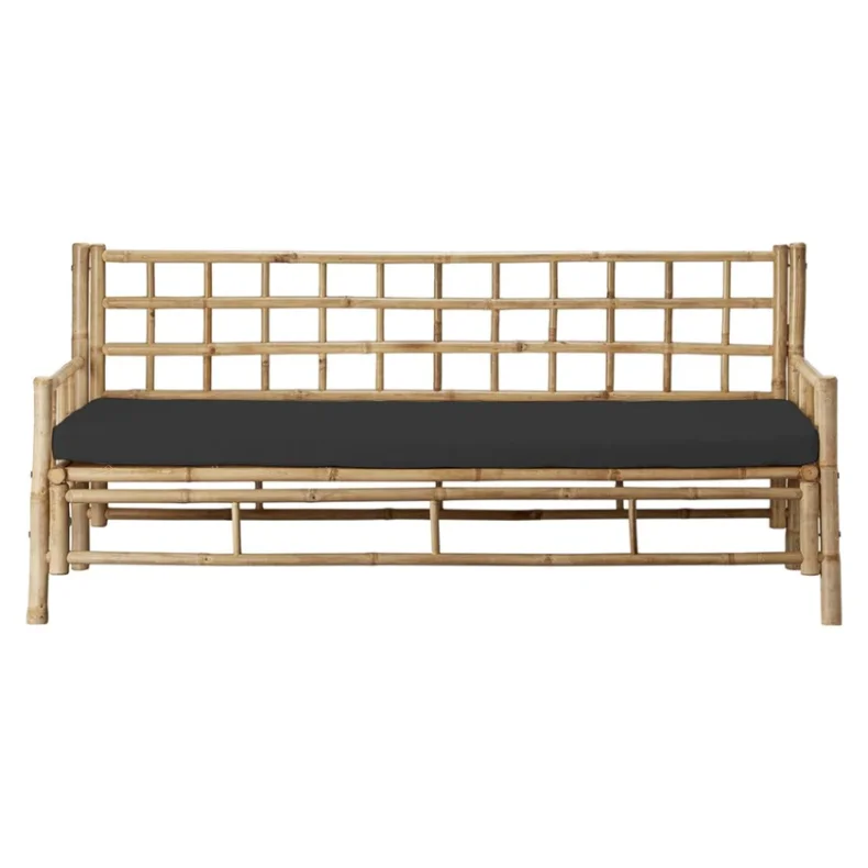 LENE BJERRE MANDISA LOUNGE SOFA BAMBUS NATUR/SORT - 80