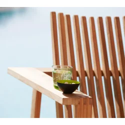 Cane-Line Amaze Loungestol - Teak 8