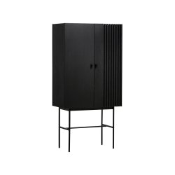 WOUD ARRAY HJSKAB SORT - 80