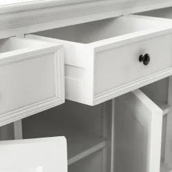 NOVASOLO PROVENCE KLASSISK HVID KLASSISK SK�NK MED 3 L�GER - 145