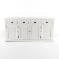 NOVASOLO HALIFAX SK�NK M/4 SKUFFER/4 L�GER HYLDER HVID - 200