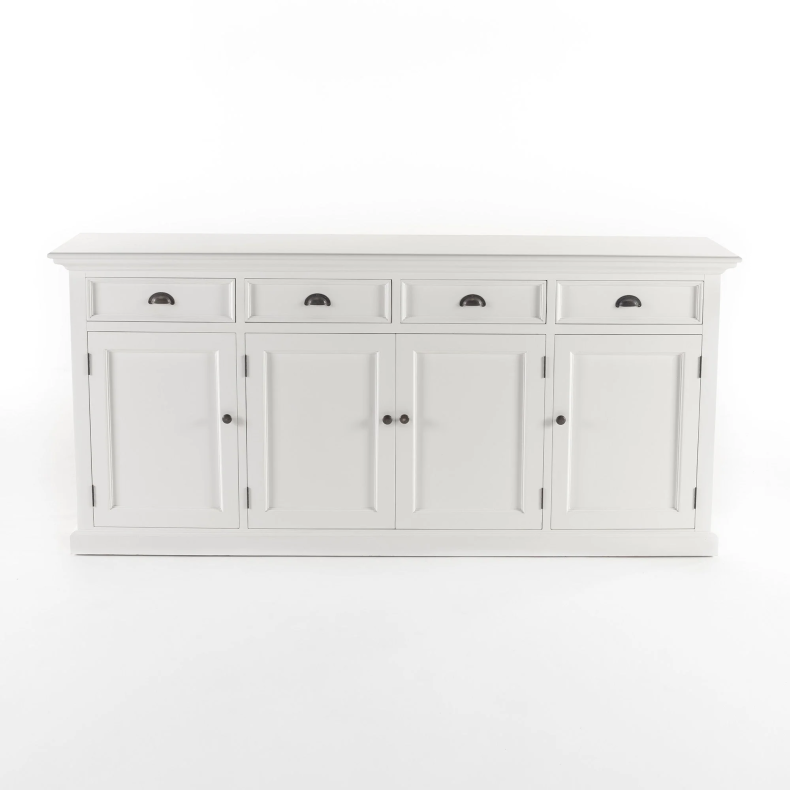 NOVASOLO HALIFAX SK�NK M/4 SKUFFER/4 L�GER HYLDER HVID - 200
