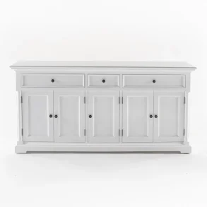 NOVASOLO PROVENCE KLASSISK HVID SK�NK MED 5 L�GER - 180