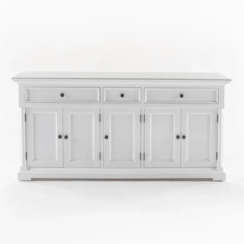 NOVASOLO PROVENCE KLASSISK HVID SK�NK MED 5 L�GER - 180