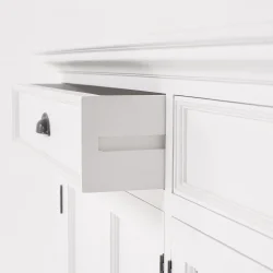 NOVASOLO KLASSISK HVID REOL MED GLASL�GER - 145