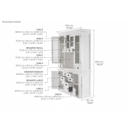 NOVASOLO HALIFAX KLASSISK HVID K�KKENREOL - 220