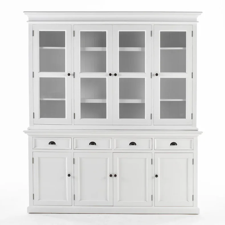 NOVASOLO HALIFAX KLASSISK HVID REOL MED 4 GLASD�RE - 200