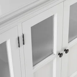 NOVASOLO HALIFAX KLASSISK HVID REOL MED 6 GLASD�RE - 240
