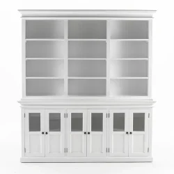 NOVASOLO HALIFAX KLASSISK HVID REOL MED 6 GLASD�RE - 240