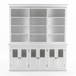 NOVASOLO HALIFAX KLASSISK HVID REOL MED 6 GLASD�RE - 240