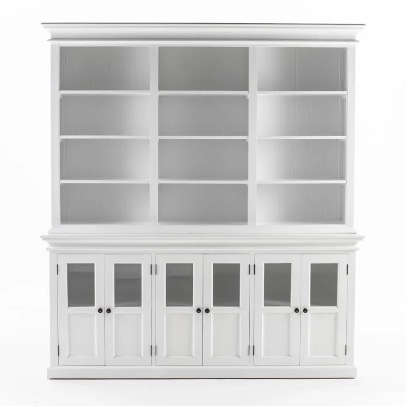 NOVASOLO HALIFAX KLASSISK HVID REOL MED 6 GLASD�RE - 240