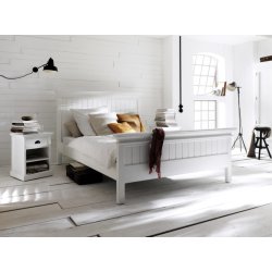 NOVASOLO HALIFAX KING SIZE SENG HVID - 226