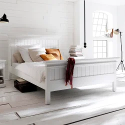 NOVASOLO HALIFAX KING SIZE SENG HVID - 226