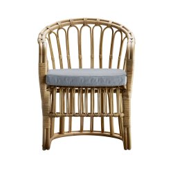 TINE K HOME STOL RATTAN INKL HYNDE GR� - 85