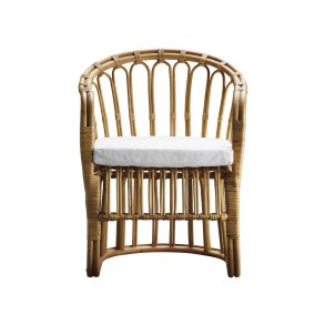 TINE K HOME STOL RATTAN INKL HYNDE HVID - 85