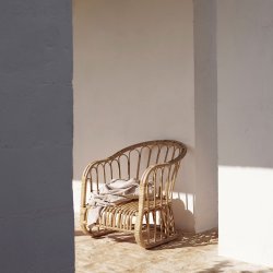 TINE K HOME LOUNGE STOL RATTAN - 82