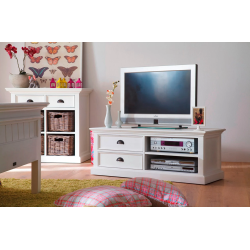 NOVASOLO HALIFAX KLASSISK HVID MEDIUM TV BORD - 120
