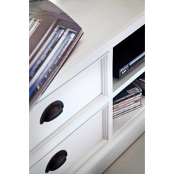 NOVASOLO HALIFAX KLASSISK HVID MEDIUM TV BORD - 120