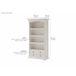NOVASOLO PROVENCE KLASSISK HVID BOGREOL - 100