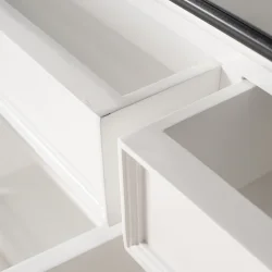 NOVASOLO HALIFAX CONTRAST KLASSISK HVID &amp; SORT KONSOLBORD - 165