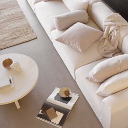 TINE K HOME RUNDT SOFABORD ACCOYA FYRRETR - 90