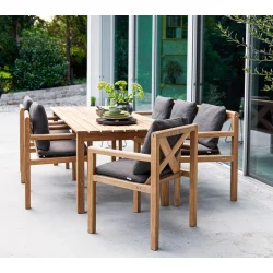 CANE-LINE GRACE STOL - TEAK 82