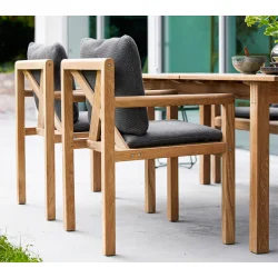 CANE-LINE GRACE STOL - TEAK 82