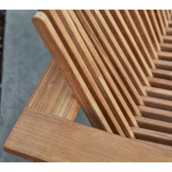 Cane-Line Amaze Loungestol - Teak 8