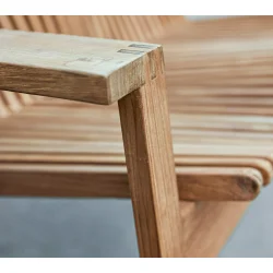 Cane-Line Amaze 2pers/ Sofa - Teak 145 