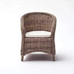 NOVASOLO WICKERWORKS NATURLIG BONSUN KURVESTOL (S�T AF 2) - 67