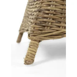 NOVASOLO WICKERWORKS NATURLIG ROOK SPISEBORDSTOL (S�T AF 2) - 78