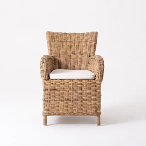NOVASOLO WICKERWORKS NATURLIG ROOK SPISEBORDSTOL (S�T AF 2) - 78