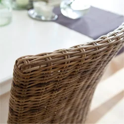NOVASOLO WICKERWORKS NATURLIG SALSA SPISEBORDSSTOL (S�T AF 2) - 58
