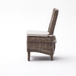 NOVASOLO WICKERWORKS NATURLIG MORIN SPISEBORDSSTOL (S�T AF 2) - 62