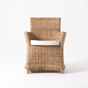 NOVASOLO WICKERWORKS NATURLIG BISKOP KURVESTOL (S�T AF 2) - 68