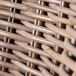 NOVASOLO WICKERWORKS NATURLIG KING KURVESTOL - 120