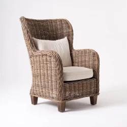 NOVASOLO WICKERWORKS NATURLIG KING KURVESTOL - 120