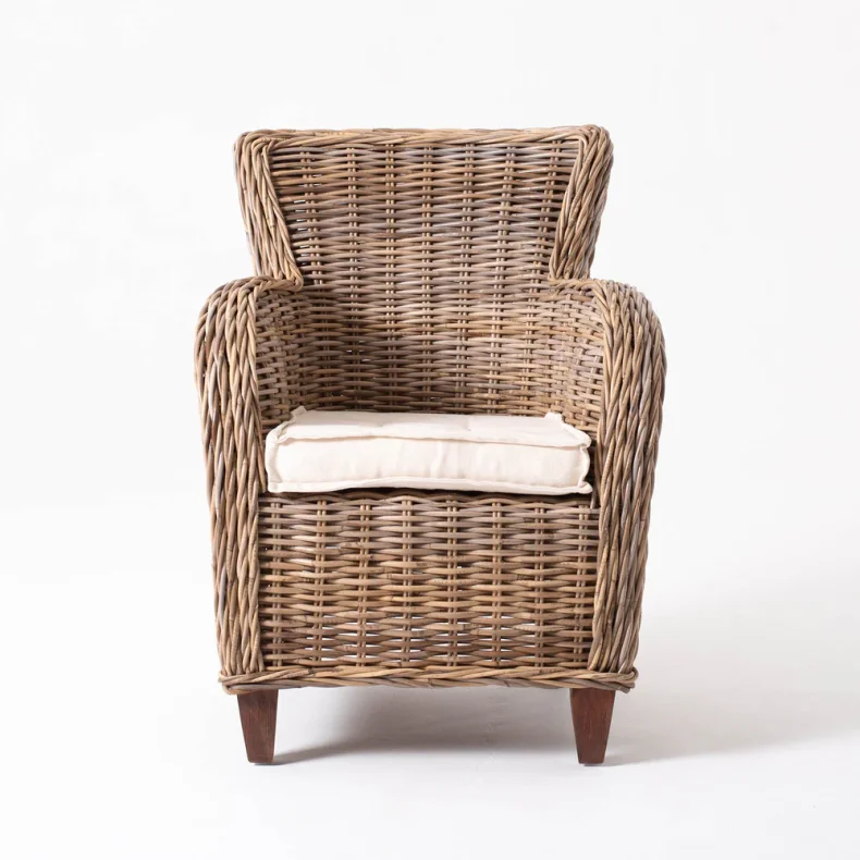NOVASOLO WICKERWORKS NATURLIG BARON KURVESTOL (S�T AF 2) - 73