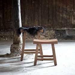 Sika Design Charles Teak Barstol - 68