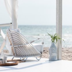 Sika Design Charlottenborg Exterior Lnestol Dove White - 80