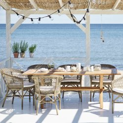 SIKA DESIGN COLONIAL TEAK BORD NATUR -  200