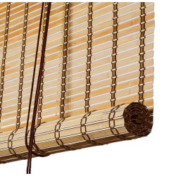 Color &amp; Co Brun natur bambus rullegardin - 100