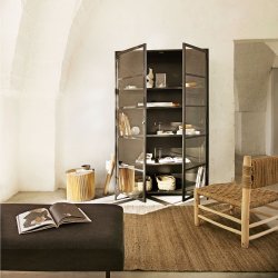 TINE K HOME VITRINESKAB METAL - 190