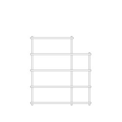 WOUD Elevate Reol Egetr 4 - 120